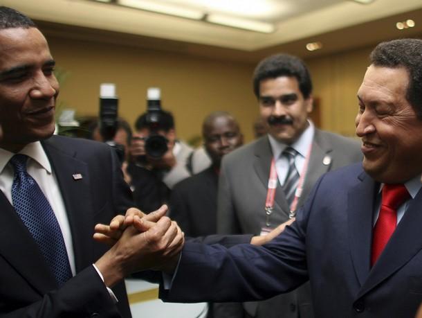 Obama courting Chavez
